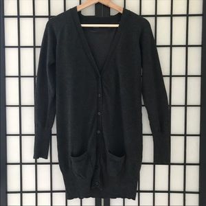 Zara Gray Long Cardigan